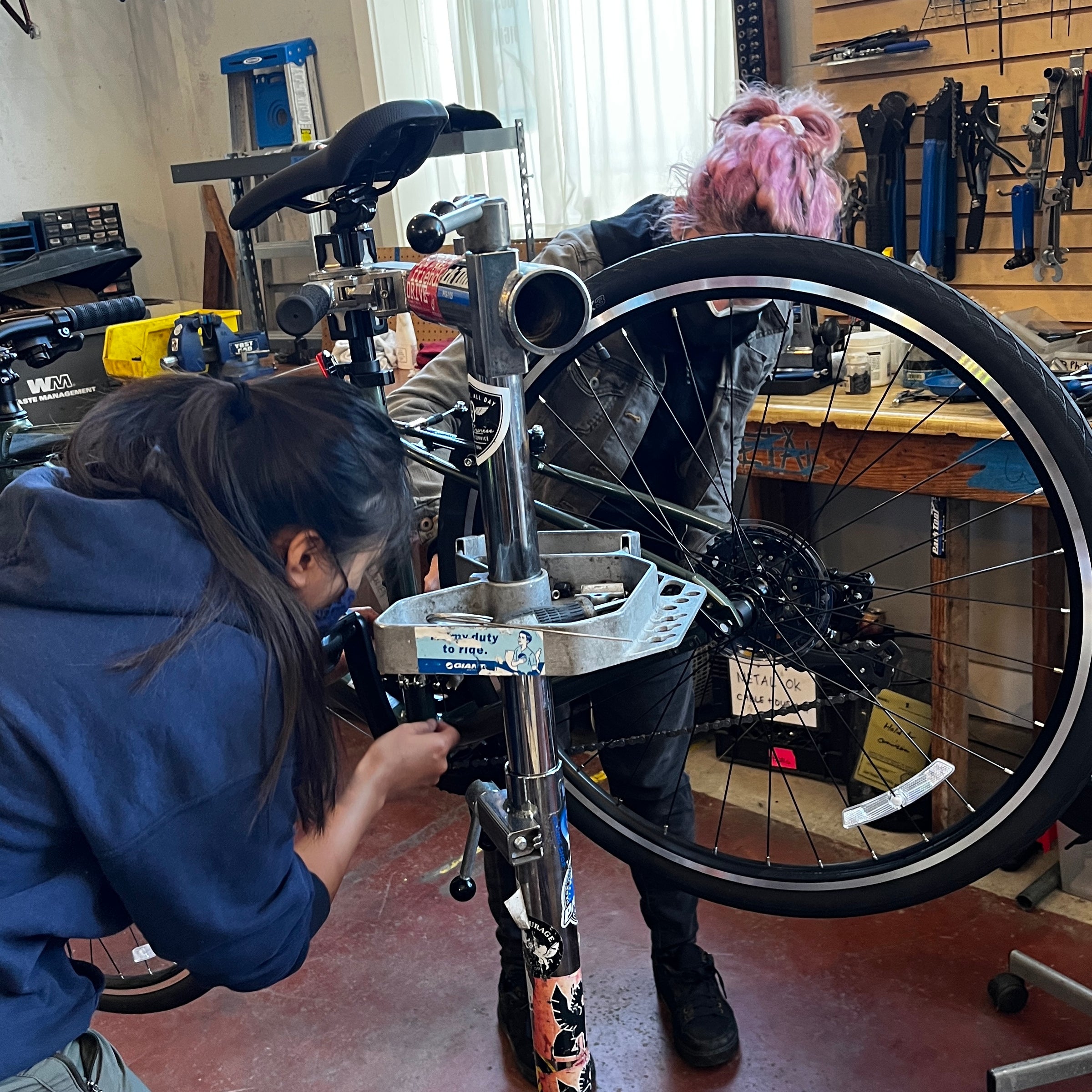 Bike repair shops discount open near me